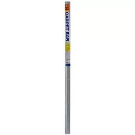 1-1/2 x 72-Inch Hammered Silver Carpet Bar