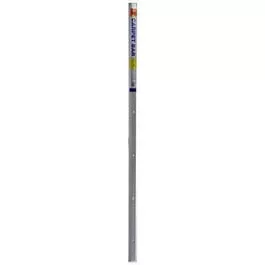 1 x 36-Inch Silver Carpet Bar