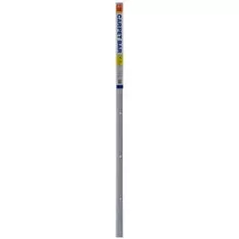 1 x 72-Inch Silver Carpet Bar