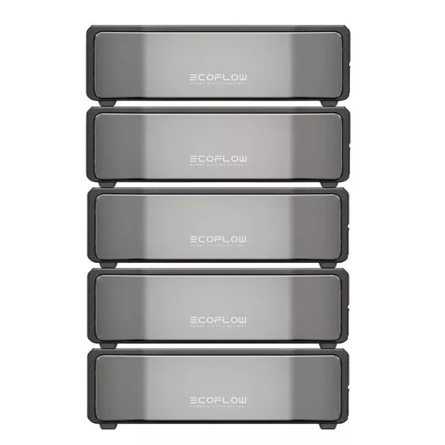5x Ecoflow Delta Pro Ultra Expansion Battery - 30,720 Watt Hours