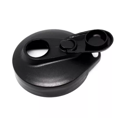 Wide Mason Jar Flip Cap - Black